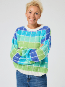 Lene Beier strik Lb6001 - Ro på - Blue