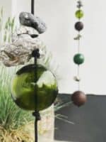 Nordic by Hand Brun Glas Kugle 8 cm1