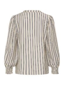Fransa Frkamilia Bluse - Navy Stripe1