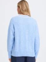 Fransa Kendra Cardigan - Robbia Blue3
