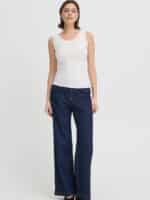 Fransa hizamond Top - Hvid4
