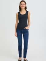 Fransa hizamond Top - Navy4