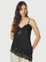 Neo Noir Viole blonde top - Sort2