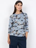 Soyaconcept Galina Bluse - Blå2