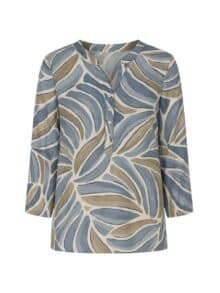 2-Biz Bluse Amoa - Blue