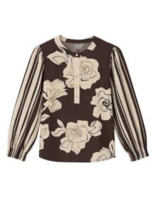 2-Biz Mava Bluse - Dark Brown3