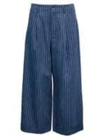 Costa Mani Bukser Foxglove - Denim Stripe