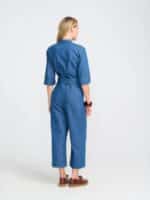 Costa Mani Bukser Foxglove - Denim Stripe2