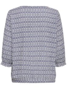 Fransa Bluse Sloane - Navy1