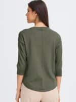 Fransa bluse Zubasic - Smokey Olive3