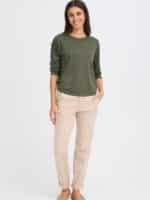 Fransa bluse Zubasic - Smokey Olive4