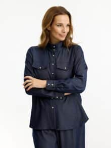 In Front Hannah Jakke - Denim