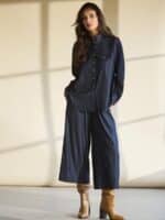 In Front Hannah Jakke - Denim4