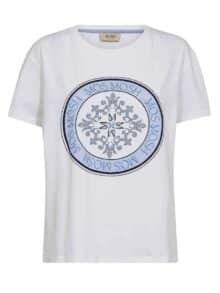 Mos Mosh T-Shirt Judd - Hvid