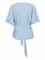Mos Mosh bluse Rikas Roy - Light Blue1