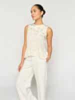 Mos Mosh top leaf - Creme2
