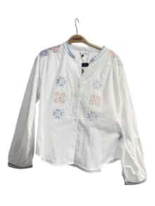 Qnuz bluse boheme - Hvid