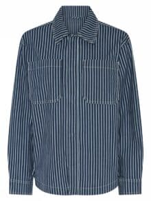 Cero Skjorte - Denim Stripe