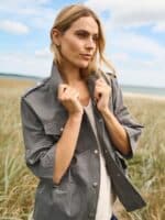 Costa Mani Jakke Plantie - Grey1