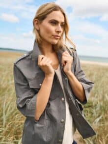Costa Mani Jakke Plantie - Grey1
