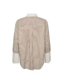 Co´Couture Avara Stripe Shirt - Brun1