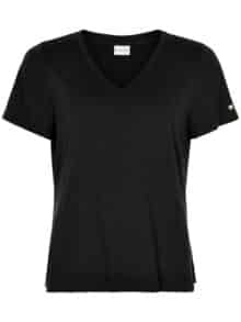 In Front T-Shirt Nina V-Neck - Sort