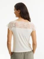 In Front Yvonne Top - Off-White 1