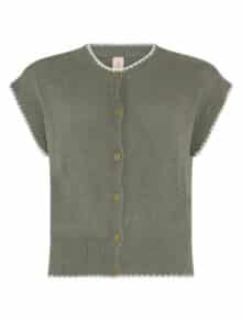 Skovhuus Vest 4125 - Myrtle Green