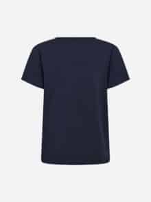 SoyaConcept T-Shirt Rina - Navy-Sand1