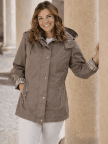 Windfield jakke Karla 6103 - Farve 22 Taupe