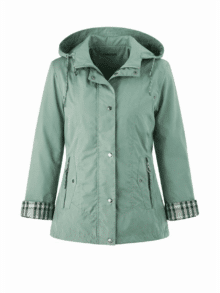 Windfield jakke Karla - Farve Tea