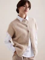 BTF CPH Cardigan Eleanor - Sand Beige1