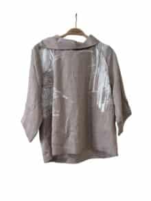 E-Avantgarde Bluse 15505-0401- Lenin White