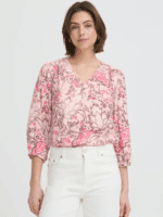 Fransa Bluse Frariana 20615424 - Farve fem bouquet 1