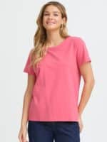 Fransa T-Shirt Frzashoulder - Pink2