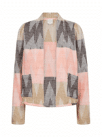 Gossia jakke Auguste G2371 Multi Jacquard – feminin jacquard overgangsjakke fra Gossia