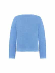 Mansted Strikcardigan Weiss - Dark Sky1