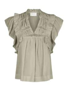 Neo Noir Bluse Jayla - Smoke Green