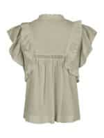 Neo Noir Bluse Jayla - Smoke Green1