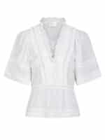 Neo Noir Evienne S Voile Top - Hvid