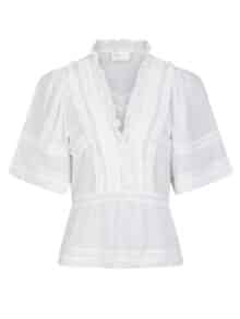 Neo Noir Evienne S Voile Top - Hvid