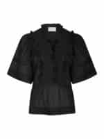 Neo Noir Evienne S Voile Top - Sort