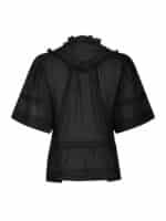 Neo Noir Evienne S Voile Top - Sort1