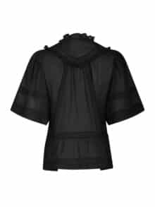 Neo Noir Evienne S Voile Top - Sort1