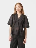 Neo Noir Evienne S Voile Top - Sort2