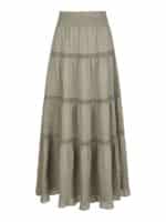 Neo Noir Nederdel Felicia - Olive Green