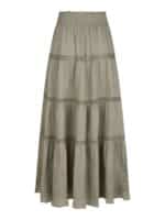 Neo Noir Nederdel Felicia - Olive Green1