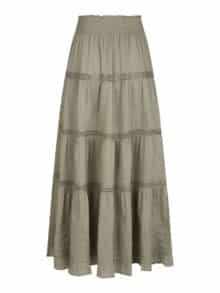 Neo Noir Nederdel Felicia - Olive Green1