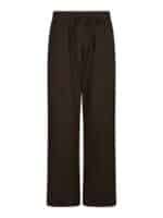 Neo Noir Sonar Linen Pants - Brown