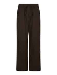 Neo Noir Sonar Linen Pants - Brown